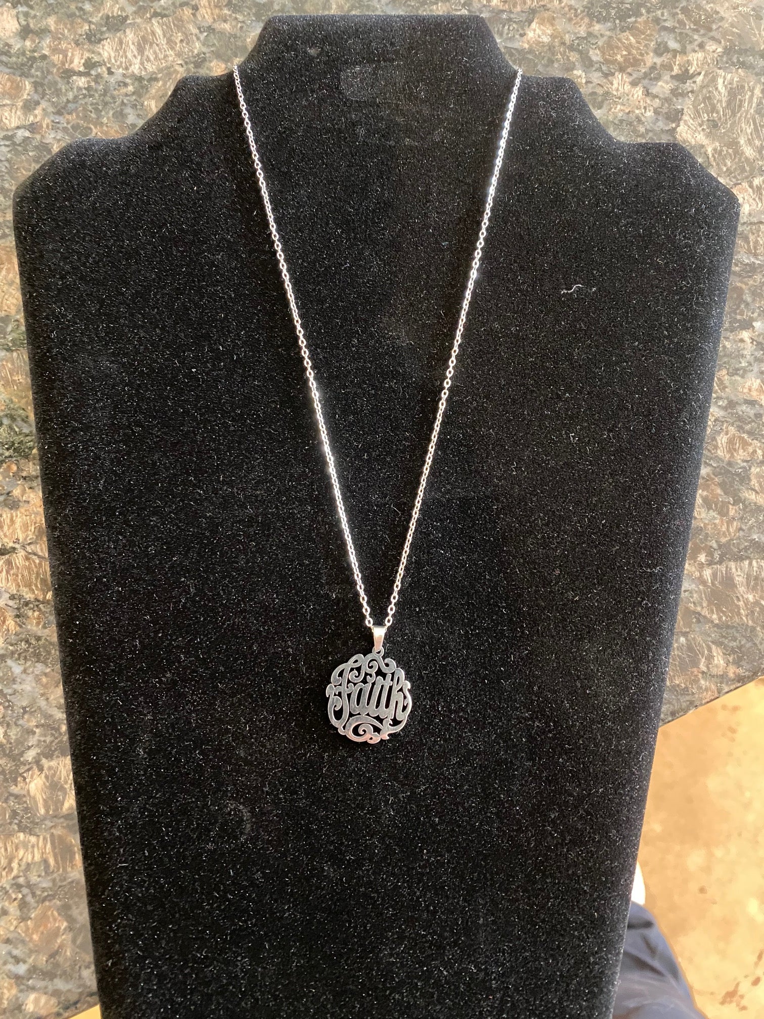 Necklace--Faith Necklace