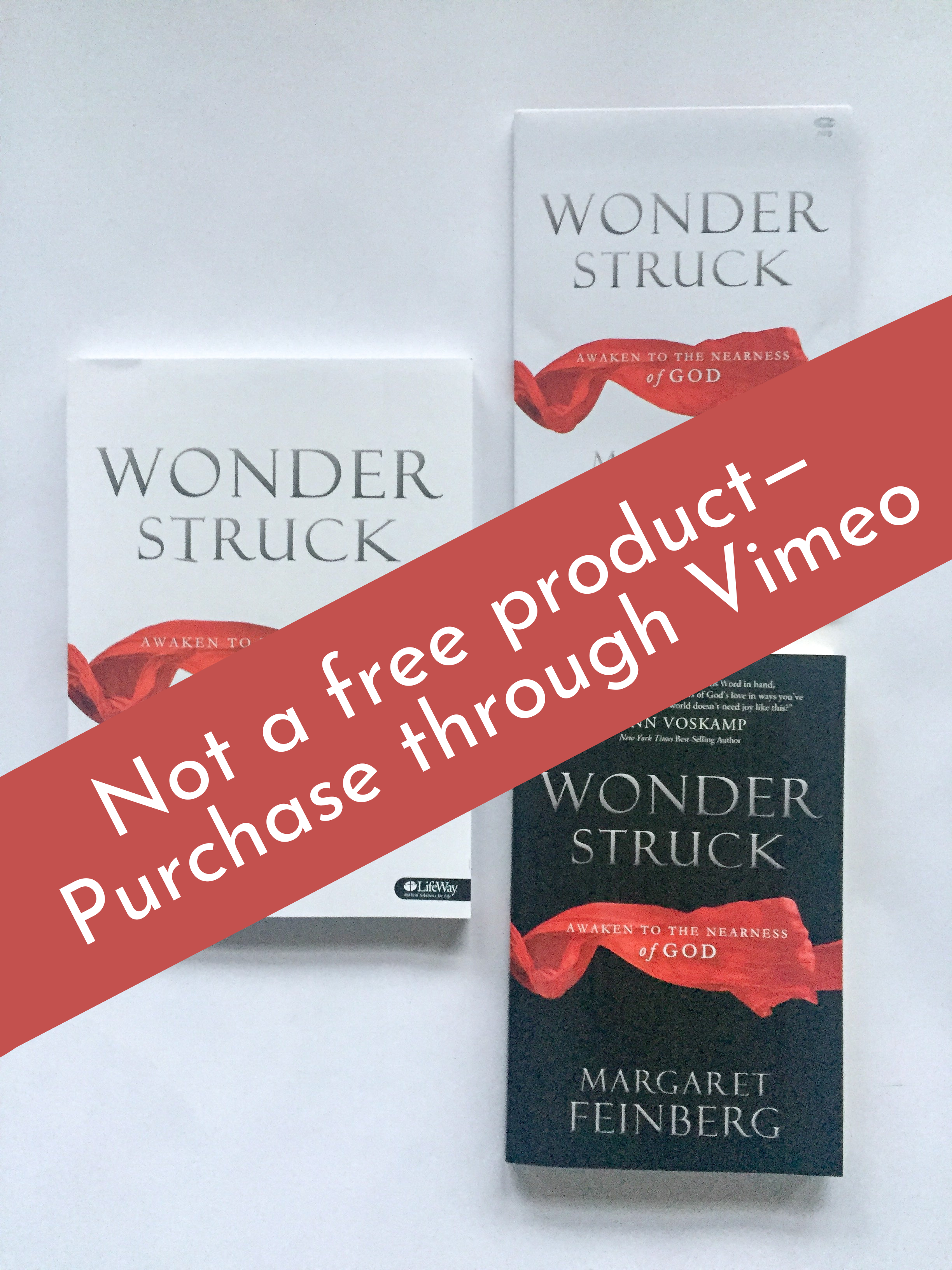 Wonderstruck: Awaken to the Nearness of God Bible Study STREAMING - Purchase through Vimeo