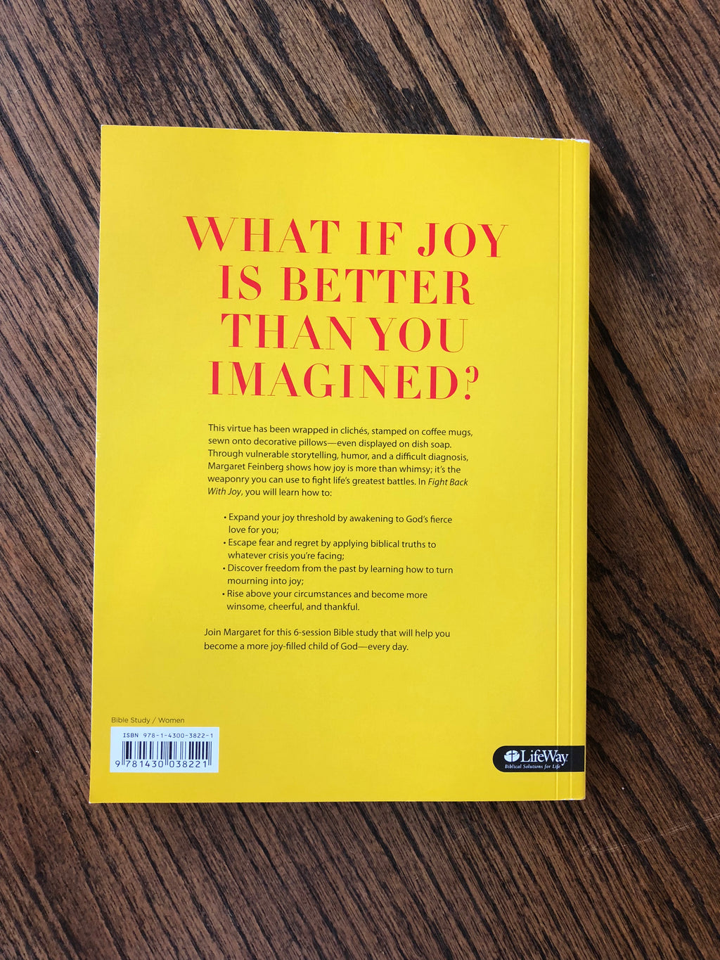 Fight Back With Joy Additional Workbook