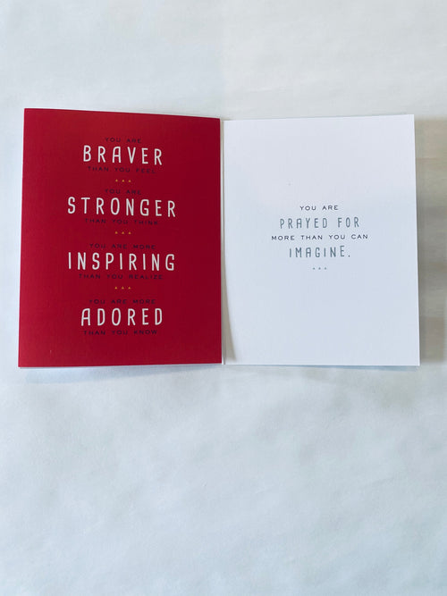 You Are Braver Than You Think Greeting Cards