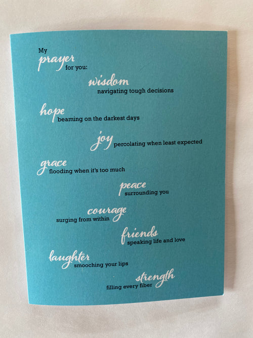 My Prayer For You Greeting Cards