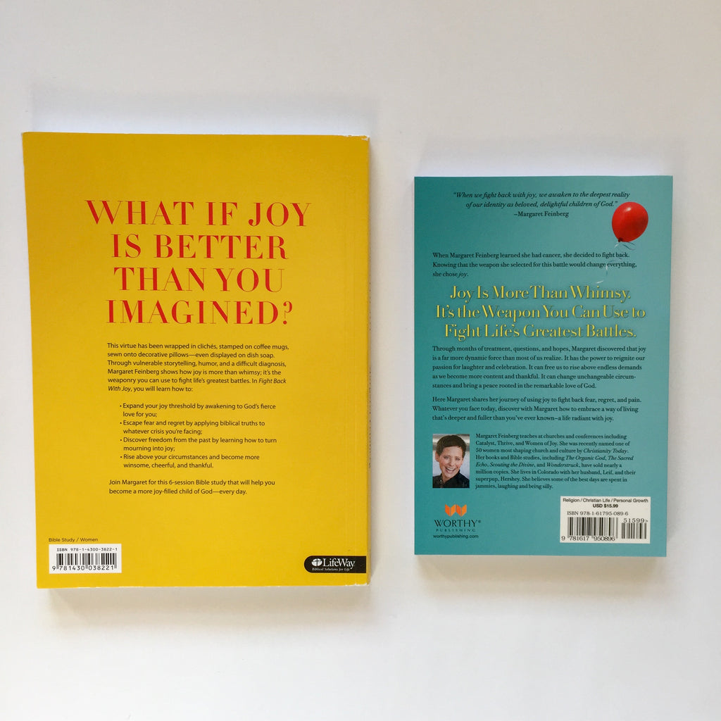 Fight Back With Joy Book & Workbook Combination