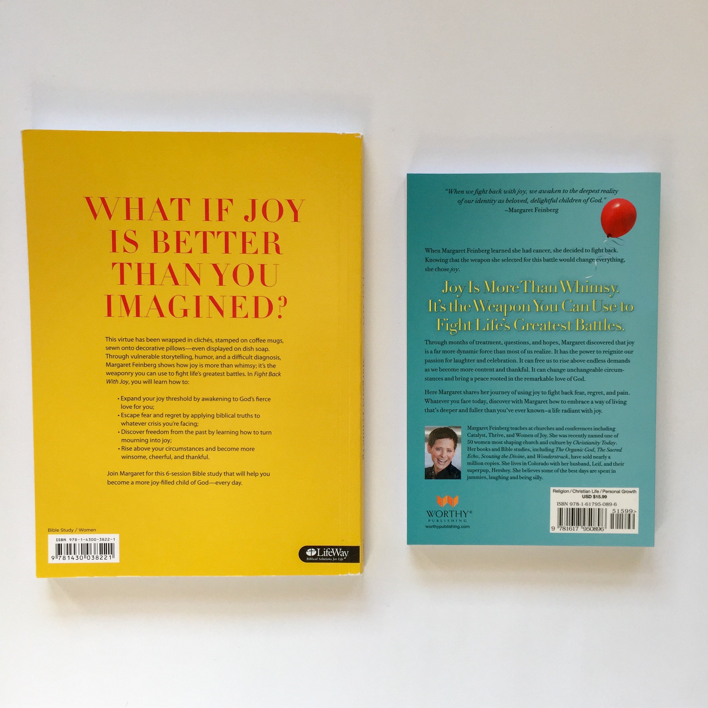 Fight Back With Joy Book & Workbook Combination