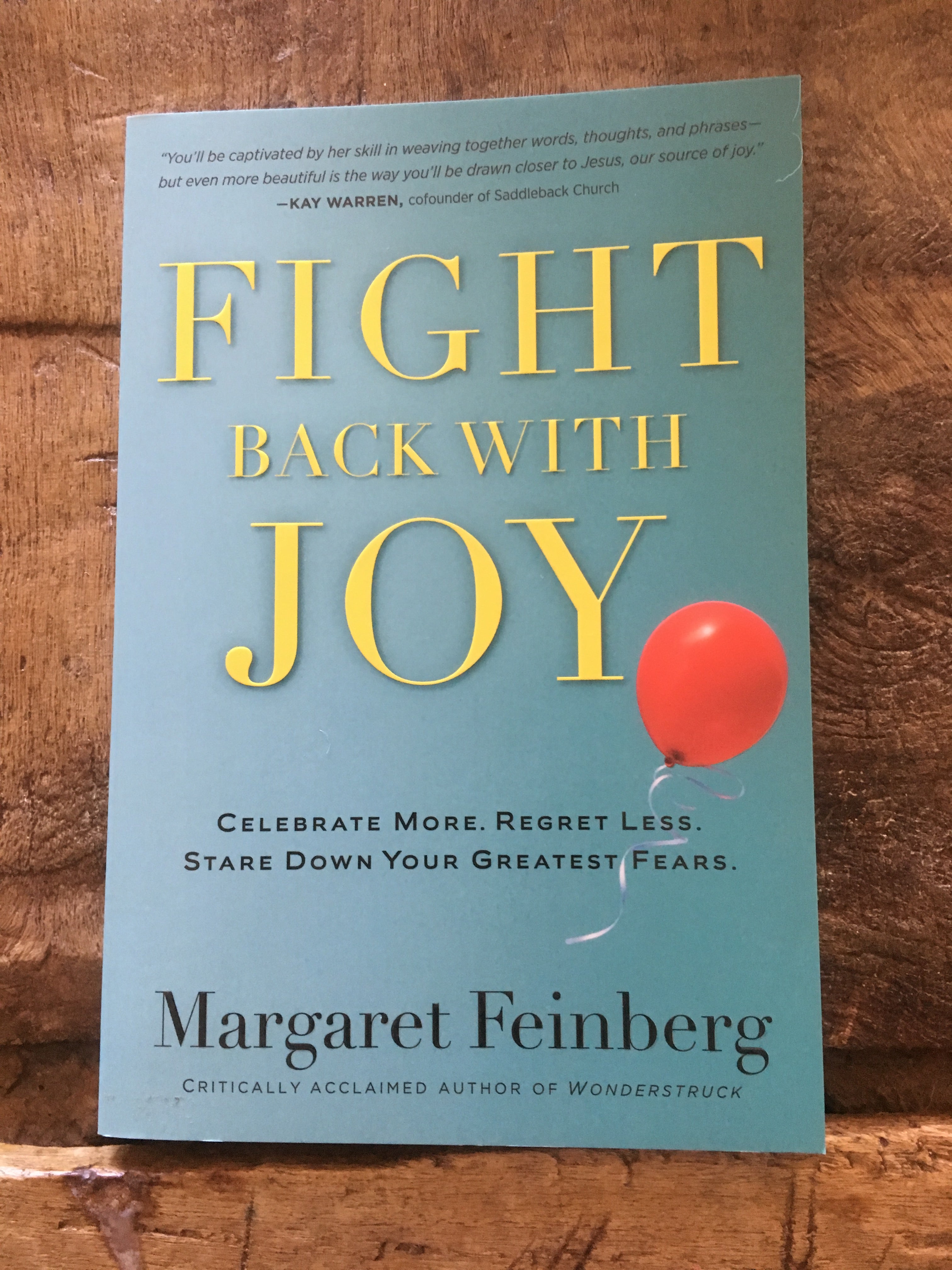 Fight Back With Joy Book