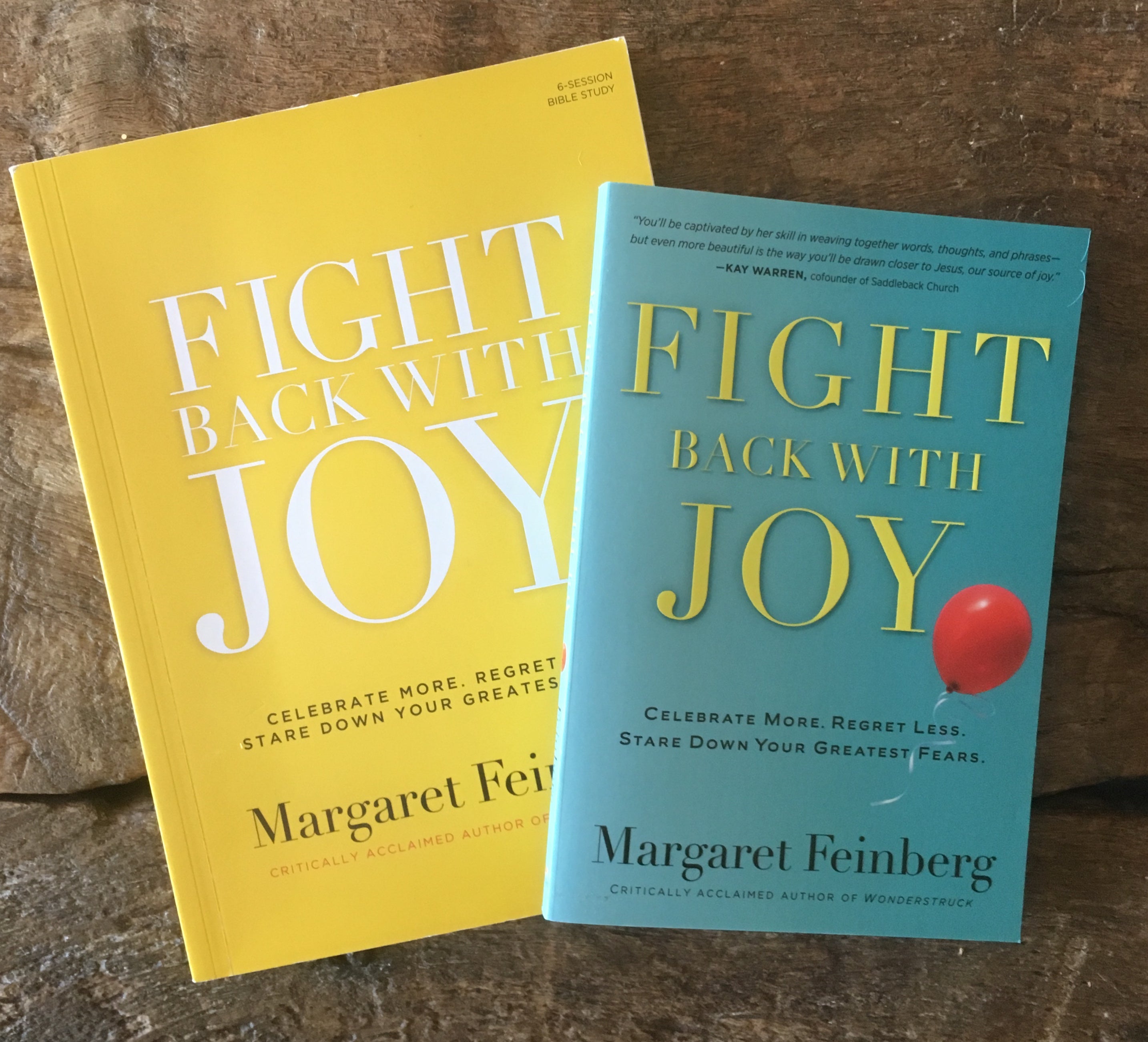 Fight Back With Joy Book & Workbook Combination